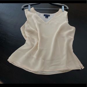 Vintage Ann Taylor Silk sleeveless blouse